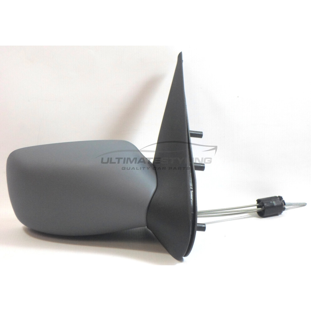 Ford Fiesta Mk4 Hatchback 10/1995-1999 Cable Wing Mirror Primed Drivers Side O/S 5057795153867