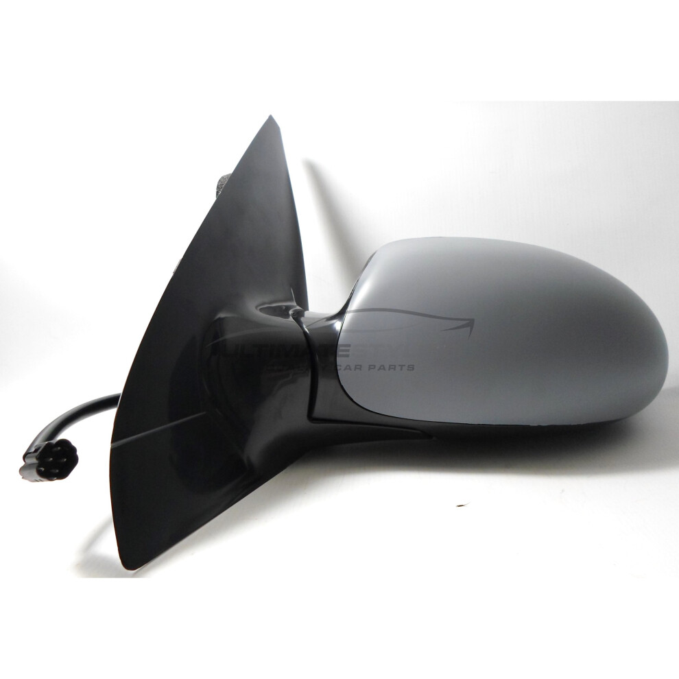 Ford Focus Mk1 Hatchback 1998-4/2005 Electric Mirror Primed Passenger Side N/S 5057795150842