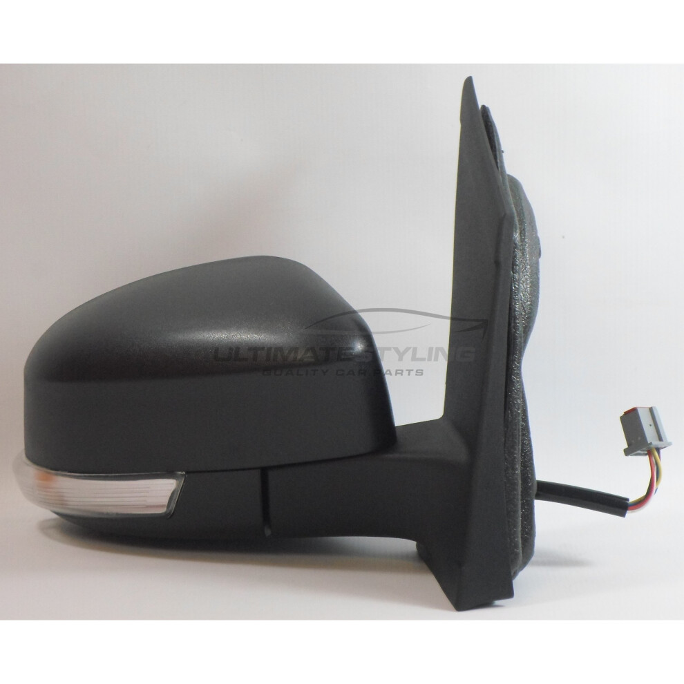 Ford Focus Mk2 Estate 2008-6/2011 Electric Wing Mirror With Indicator O/S Black 5057795152143