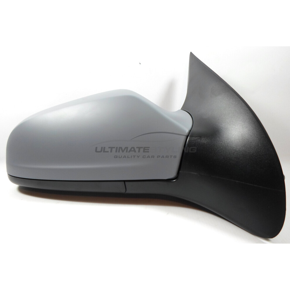 Vauxhall Astra H Mk5 3 Door 5/2004-2009 Electric Wing Mirror Primed Drivers Side 5057795156622