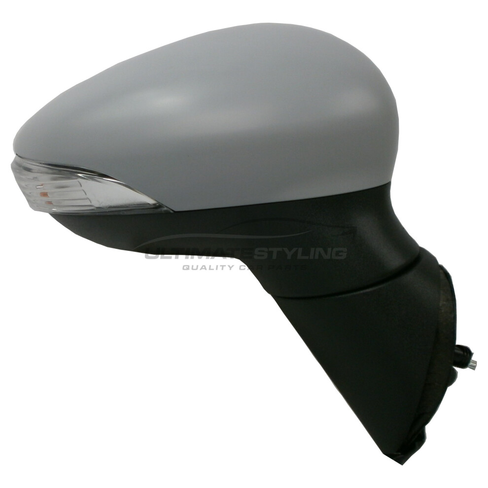 Ford B-Max Zetec Mpv 2012-> Electric Wing Door Mirror Primed Drivers Side O/S 5057795152792