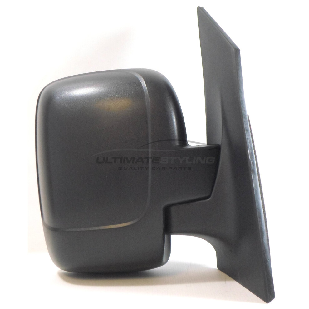 Fiat Scudo Mk2 Van 2007-> Cable Twing Glass Wing Mirror Drivers Side O/S Black 5057795149747