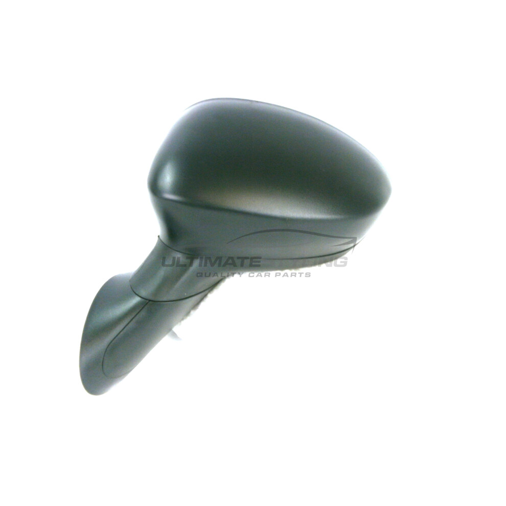 Fiat 500 Convertible 2008-> Electric Wing Door Mirror Passenger Side N/S Black 5057795149167