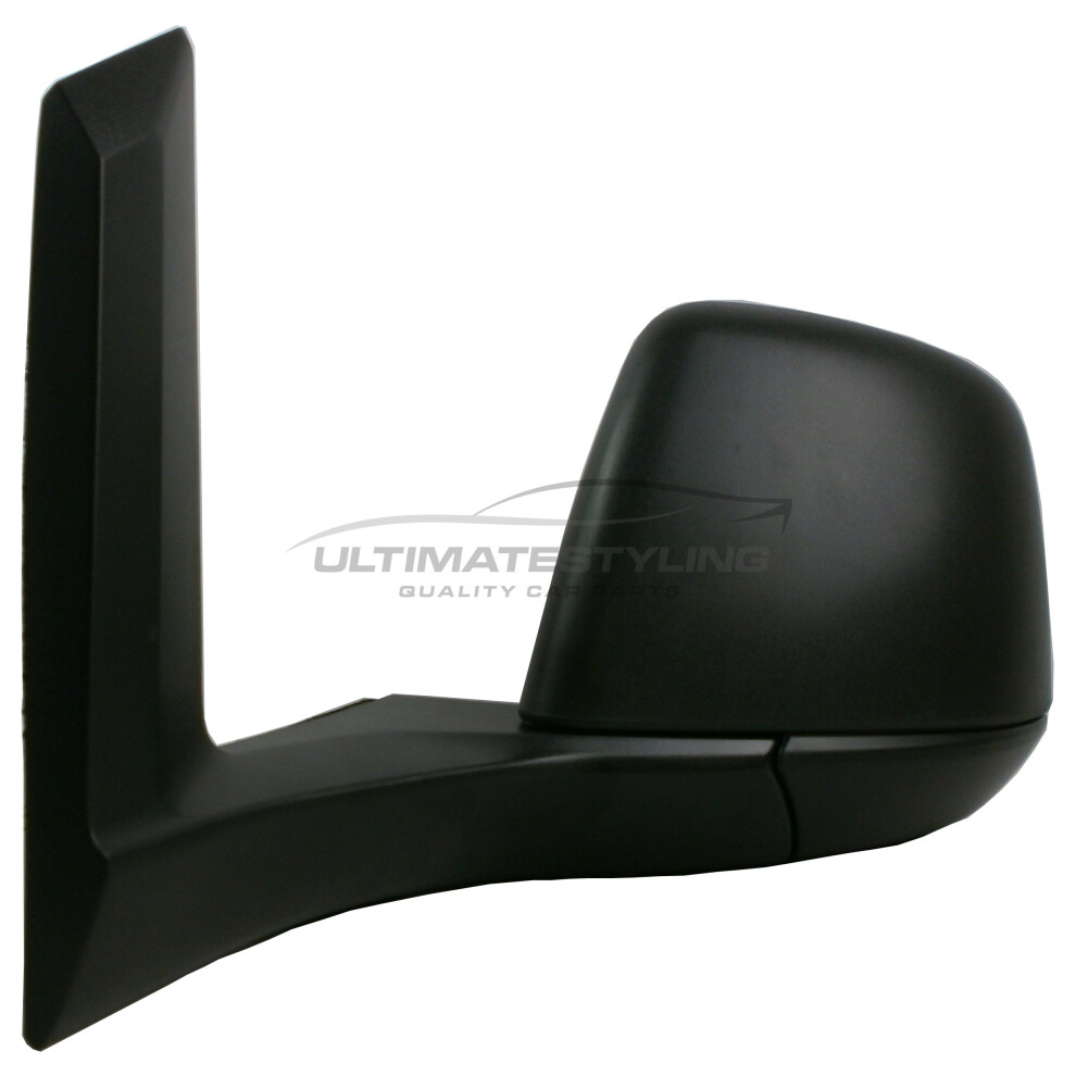 Transit Connect Mk2 Van 10/2013-> Manual Wing Mirror Passenger Side N/S Black 5057795154819