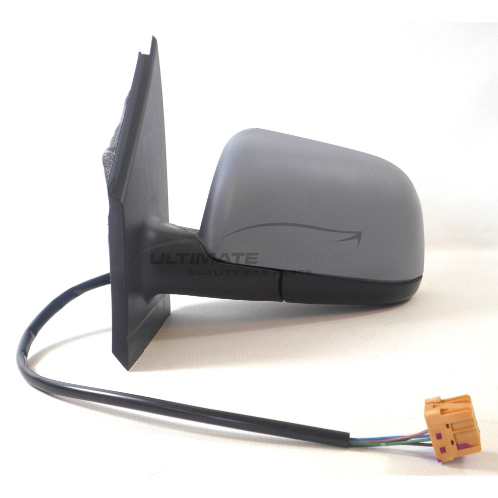 Vw Polo Mk4 9N Hatchback 2002-7/2005 Electric Wing Mirror Primed Passenger Side 5057795157957