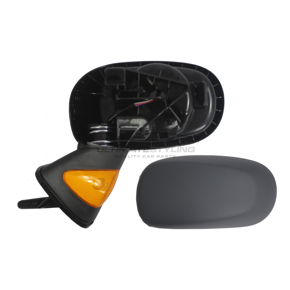 Renault Modus Hatchback 2004-12/2006 Electric Mirror Primed Passenger Side N/S 5057795159319