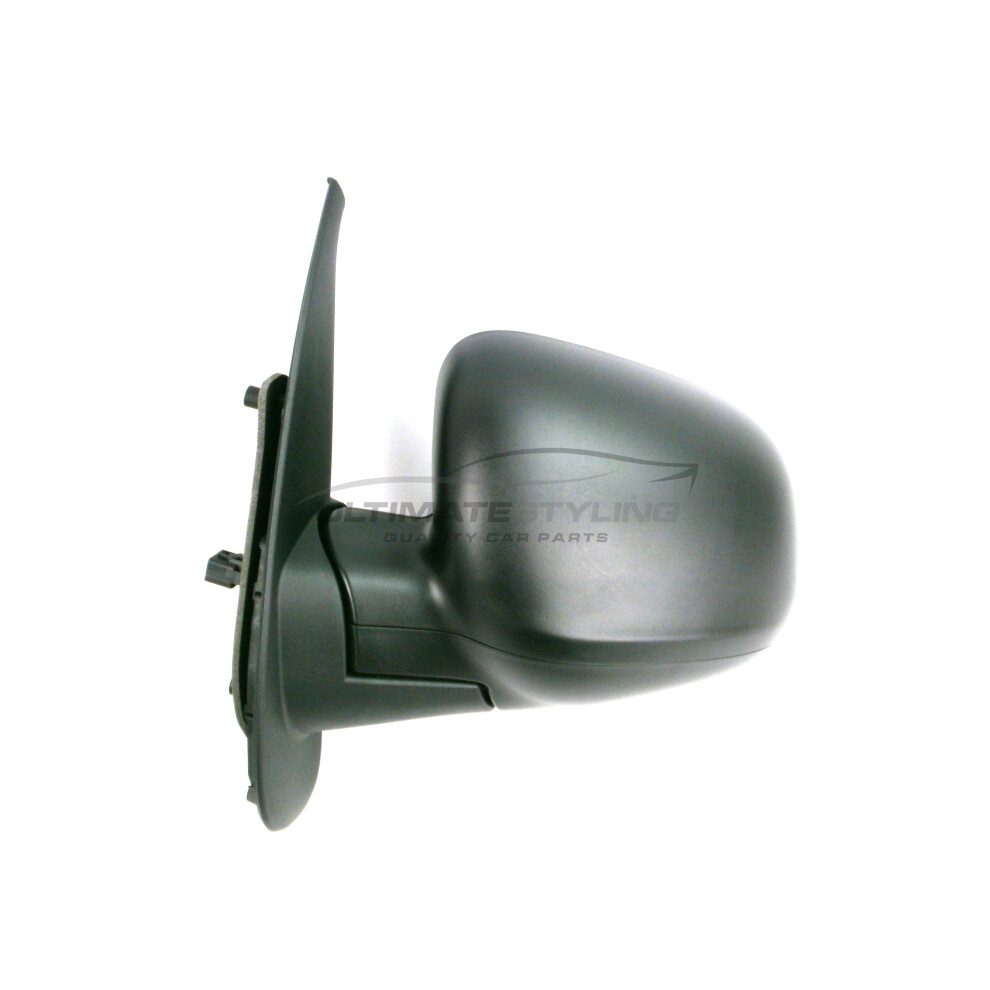 Renault Kangoo Van 3/2013-> Electric Wing Door Mirror Passenger Side N/S Black 5057795159074