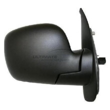 Renault Kangoo Van 9/2008-6/2013 Electric Wing Door Mirror Black Drivers Side