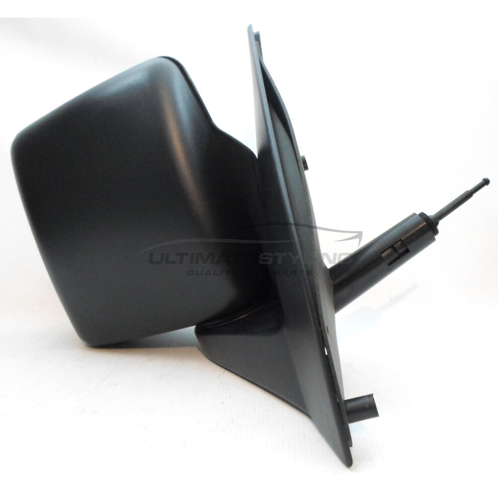 Vauxhall Combo Van 10/2001-3/2012 Cable Wing Door Mirror Drivers Side O/S Black 5057795155854