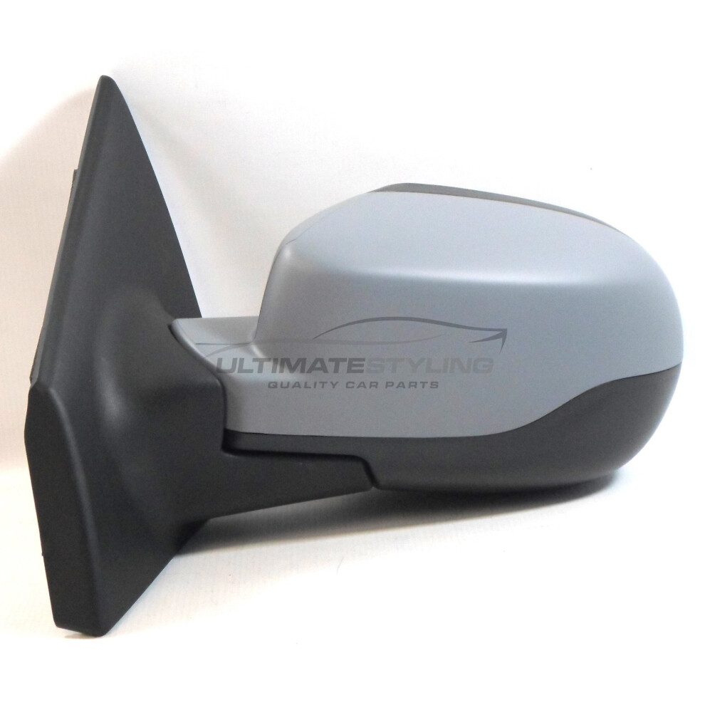 Renault Clio Mk3 5/2009-4/2013 Electric Wing Door Mirror Primed Passenger Side 5057795159432