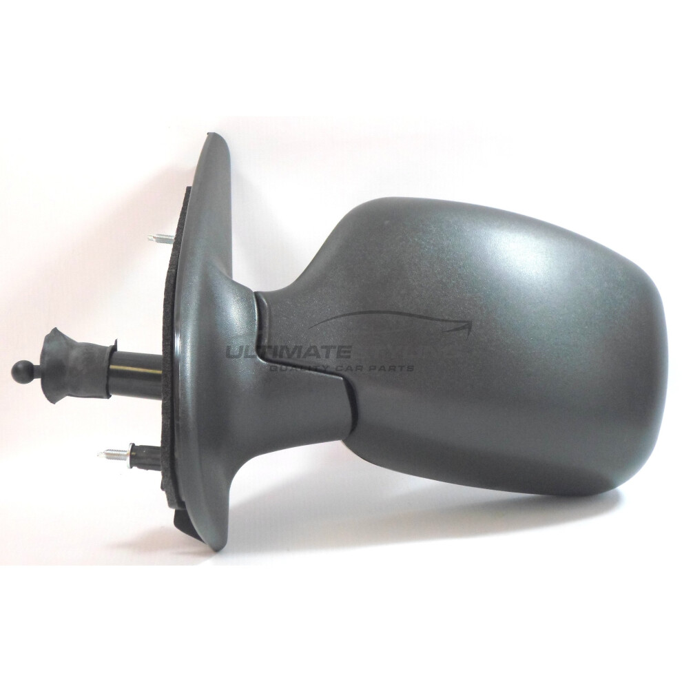Renault Kangoo Van 2003-2008 Cable Wing Door Mirror Passenger Side N/S Black 5057795158497