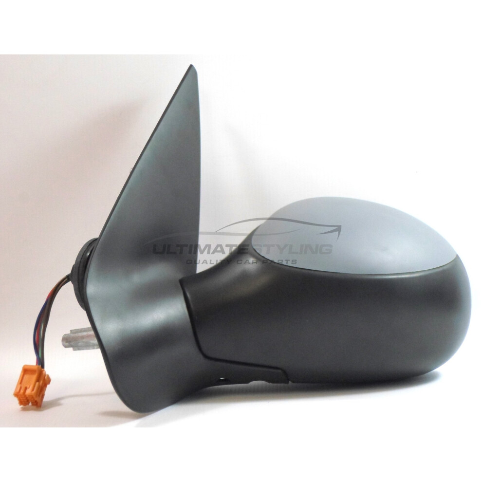 Peugeot 206 Hatchback 7/2003-2009 Electric Wing Mirror Primed Passenger Side N/S 5057795154239