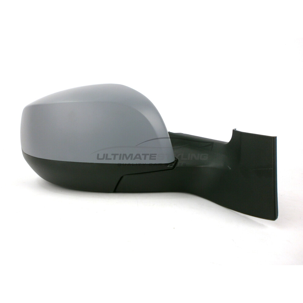 Vauxhall Agila Hatchback 3/2008-> Electric Wing Door Mirror Primed Drivers Side 5057795155762