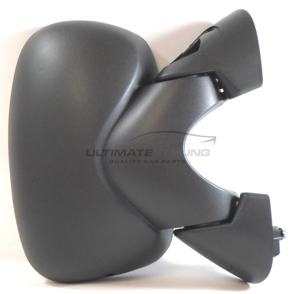 Vauxhall Vivaro Van 10/2006-2014 Manual Wing Door Mirror Drivers Side O/S Black 5057795159807