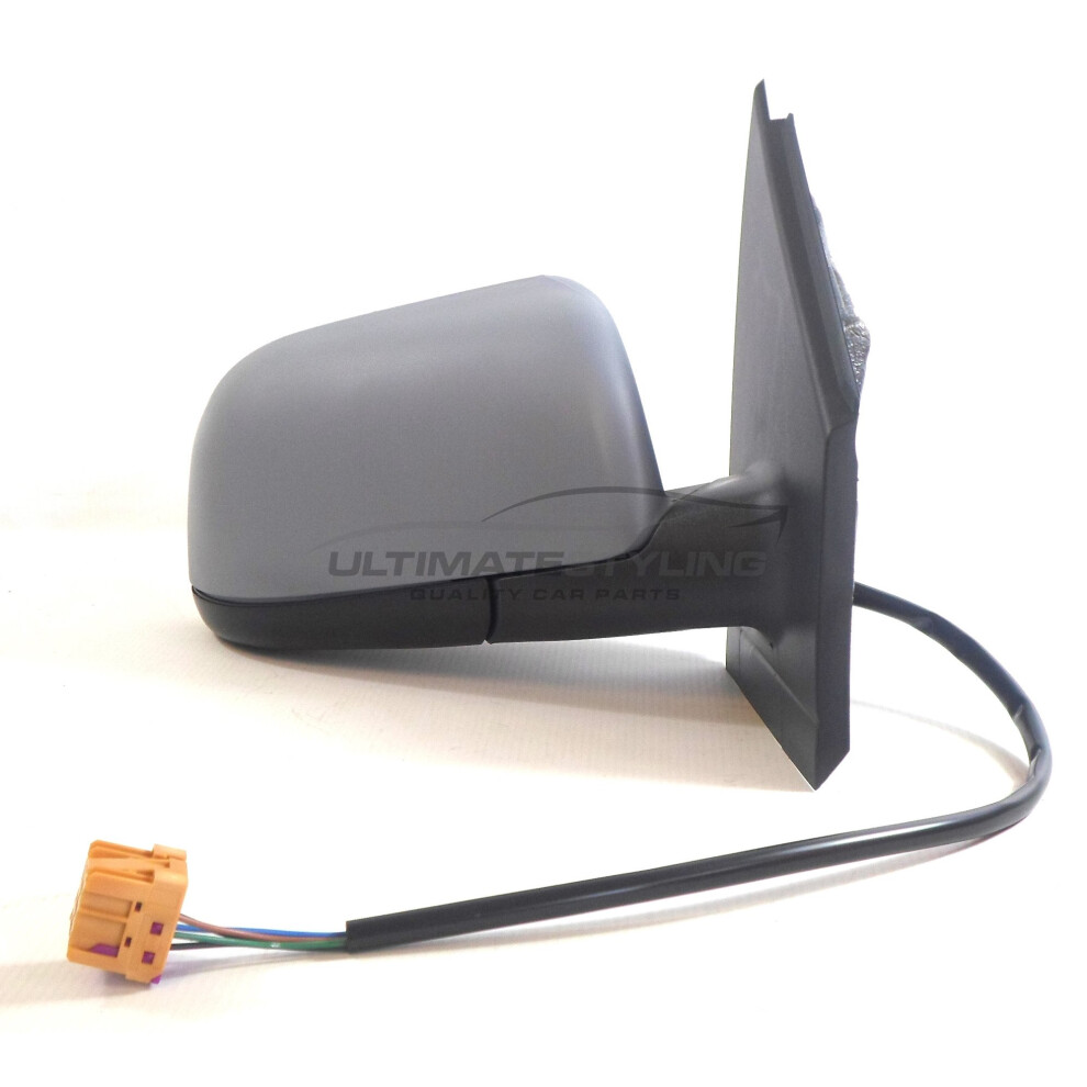 Vw Polo Mk4 9N Hatchback 2/2002-7/2005 Electric Wing Mirror Primed Drivers Side 5057795157940