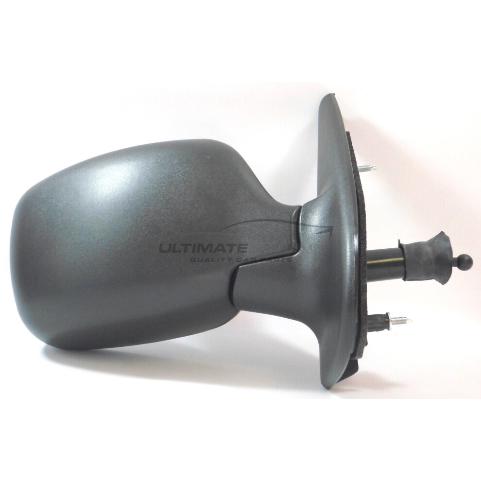 Fits Nissan Kubistar Van 2003-2009 Cable Wing Door Mirror Drivers Side O/S Black 5057795158466