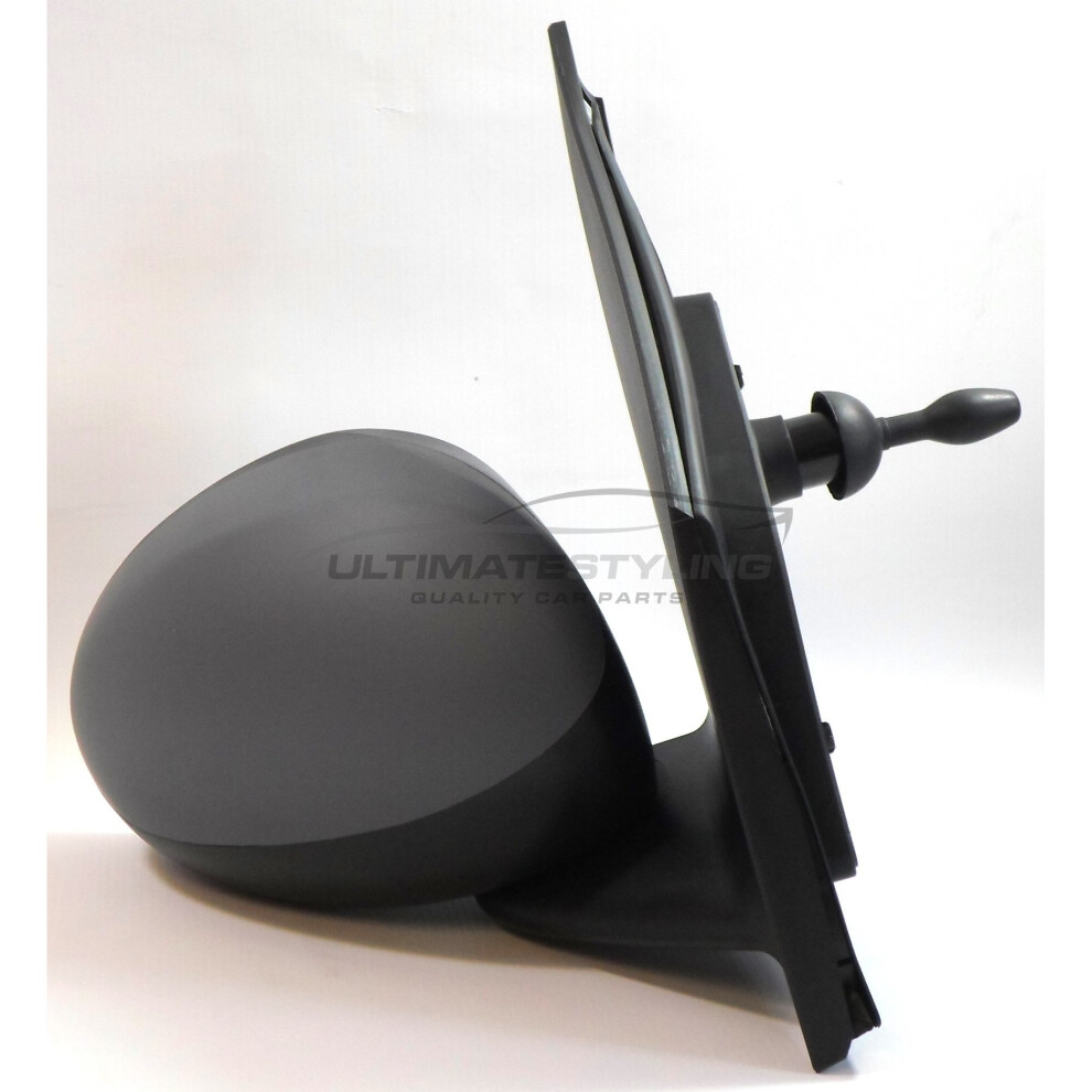 Citroen C1 Mk1 Hatchback 2005-2014 Cable Wing Mirror Primed Drivers Side O/S 5057795154703