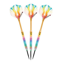 Elkadart 23-3820-25 Rainbow Steel Tip Darts - 25 g