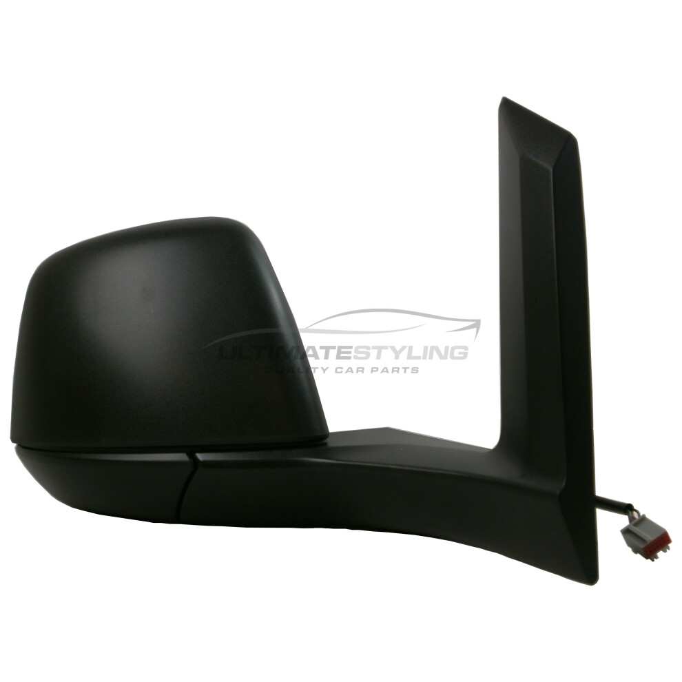 Ford Transit Connect Van 10/2013-> Electric Wing Door Mirror Drivers Side Black 5057795154826
