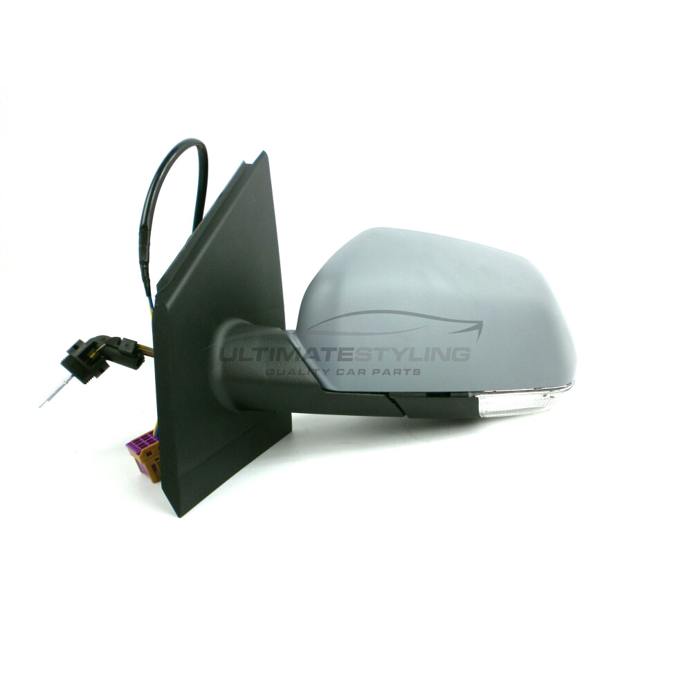 Vw Polo Mk4 9N3 Hatchback 6/2005-3/2010 Cable Wing Mirror Primed Passenger Side 5057795158091