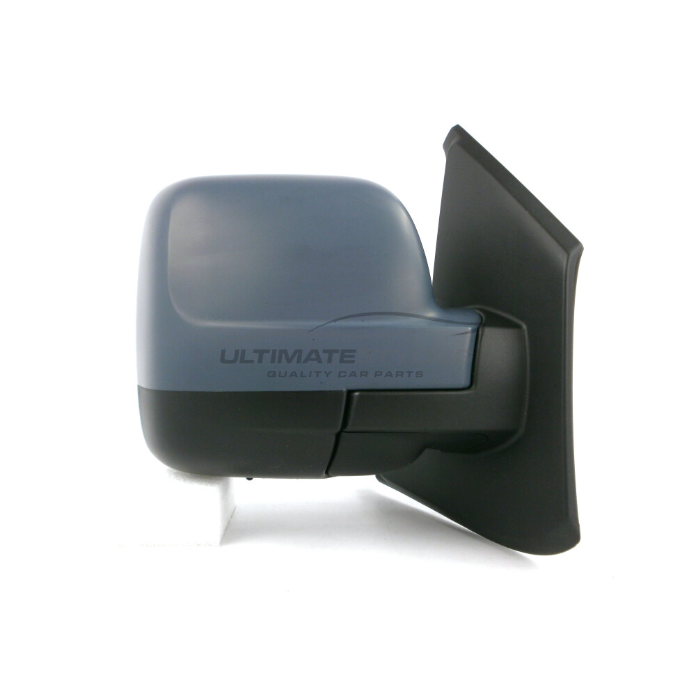 Renault Trafic Van 8/2014-> Electric Wing Door Mirror Primed Drivers Side O/S 5057795160773