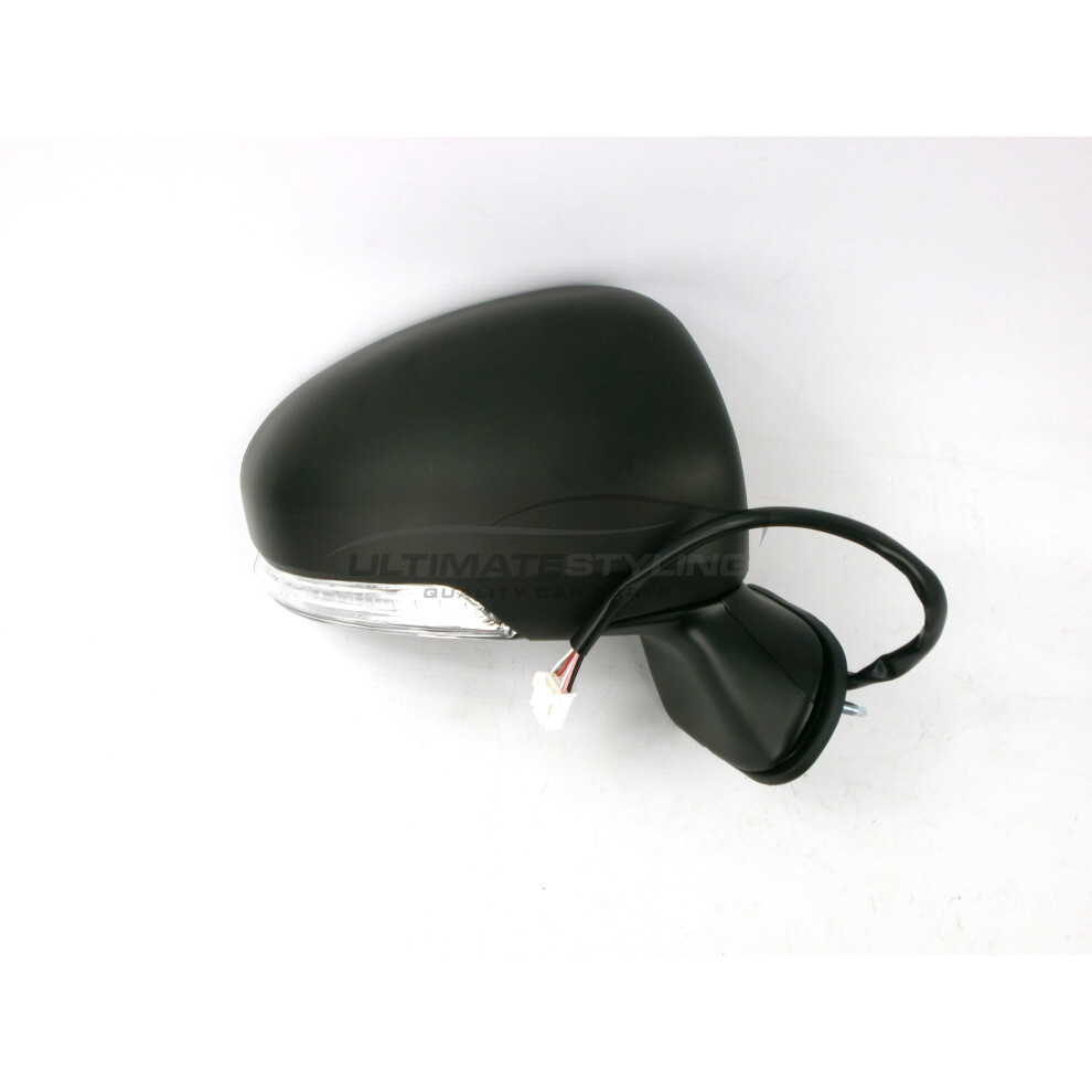 Toyota Avensis Saloon 1/2009-> Electric Wing Door Mirror Paintable Drivers Side 5057795161459