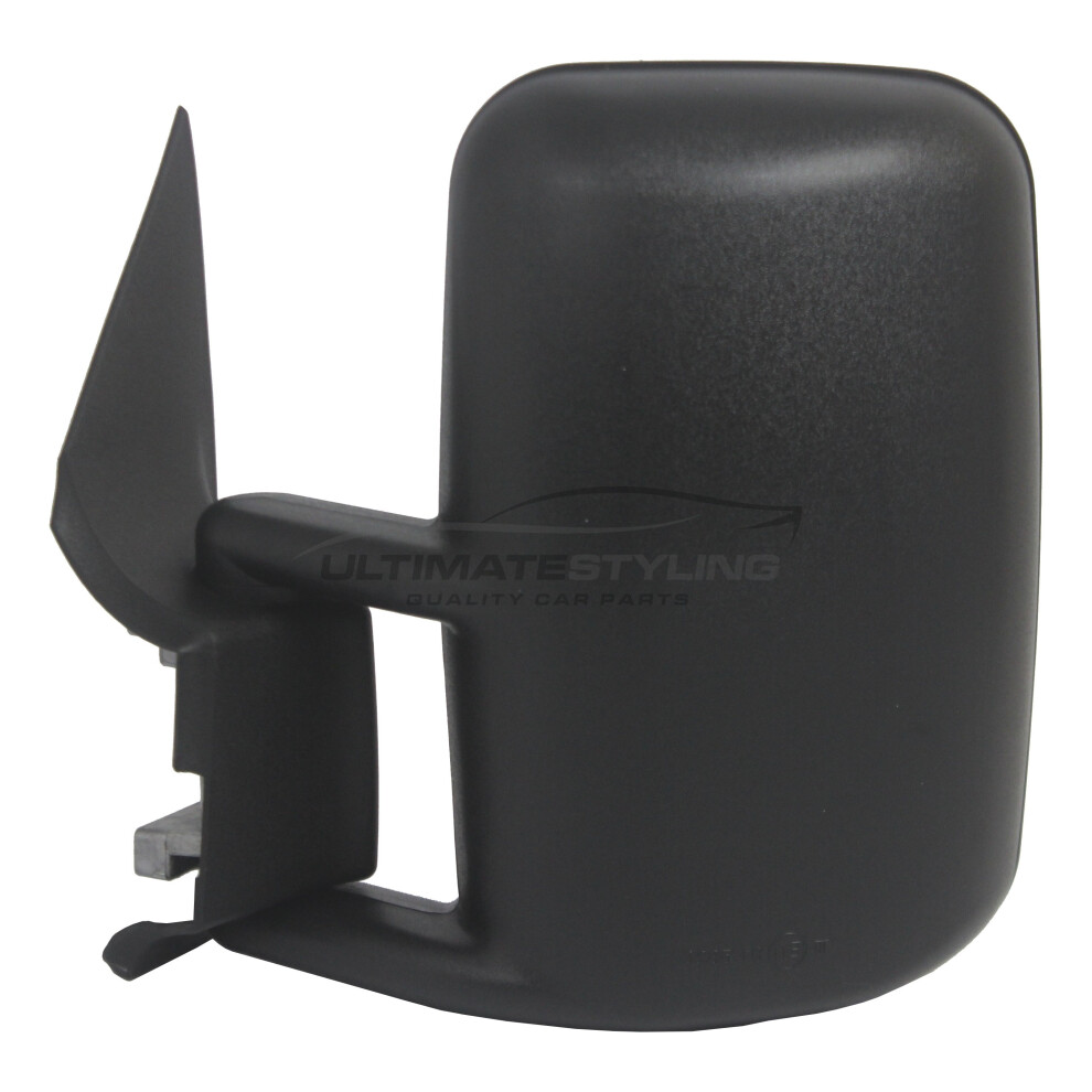 Mercedes Sprinter Van 1995-2006 Manual Wing Door Mirror Passenger Side N/S Black 5057795162616