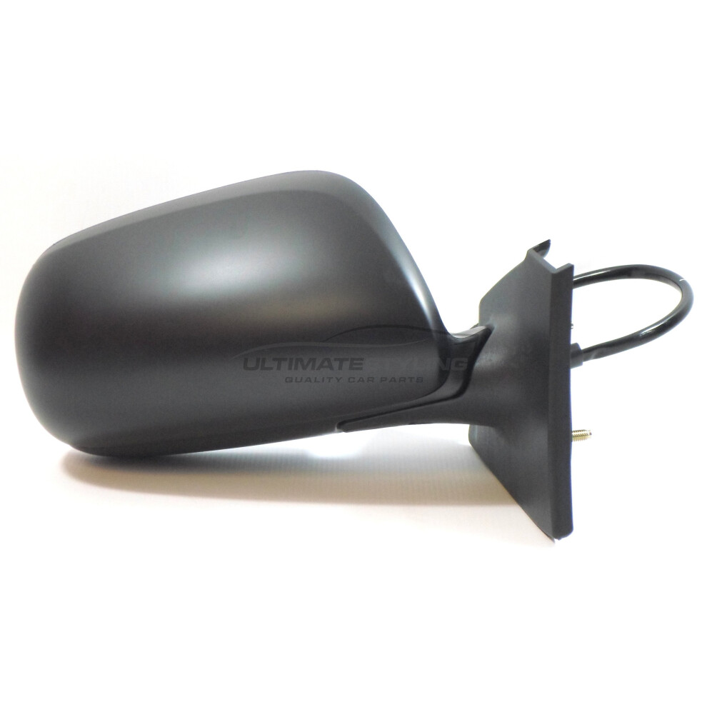 Toyota Yaris Hatchback 11/2005-2011 Electric Wing Mirror Primed Drivers Side O/S 5057795160827