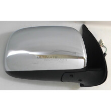 Toyota Hi-Lux Pick-Up 10/2005-2011 Electric Wing Mirror Chrome Drivers Side O/S