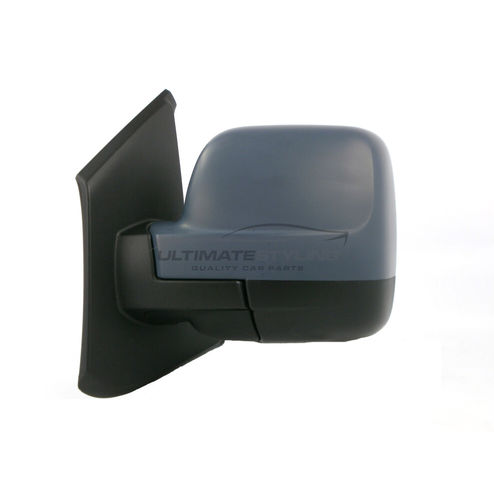 Vauxhall Vivaro Van 8/2014-> Electric Wing Door Mirror Primed Passenger Side N/S 5057795160803