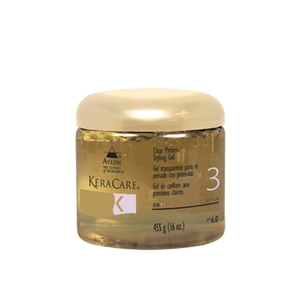 KeraCare Protein Styling Gel Clear 16oz