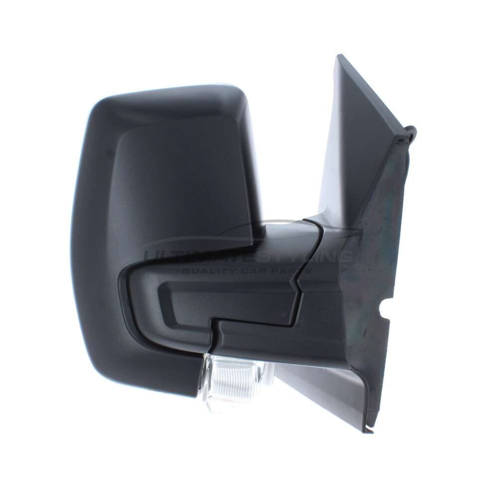 Ford Transit Custom Van 2012-> Power Folding Wing Door Mirror Drivers Side Black