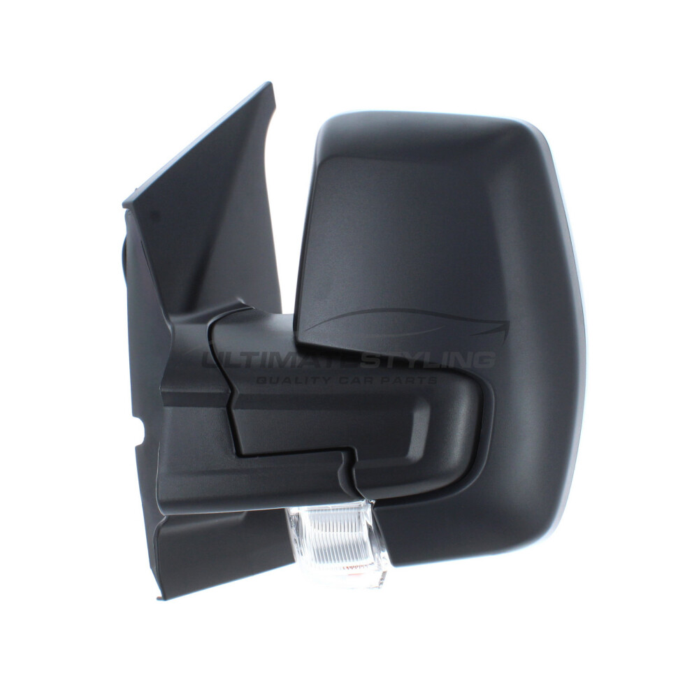 Ford Tourneo Custom 2012-> Electric Wing Door Mirror Passenger Side Cover Black 5057795155137