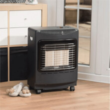 Lifestyle Black Mini Heatforce 4.2kw Radiant Portable Gas Heater