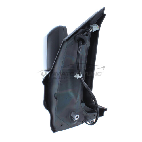 Ford Transit Custom Van 2012-> Power Folding Wing Door Mirror Drivers Side Black 2