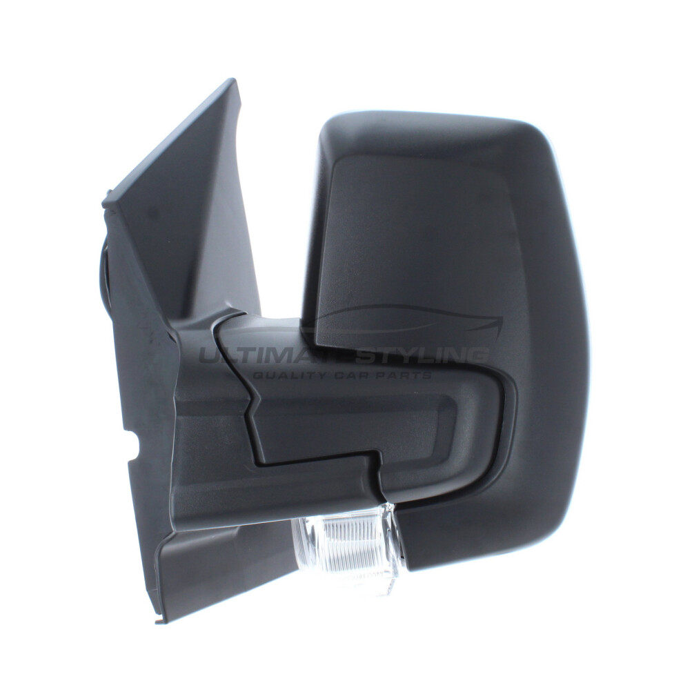 Ford Transit Custom Van 2012-> Power Folding Black Wing Mirror Passenger Side