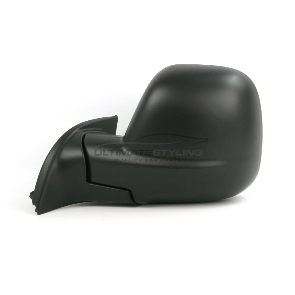 Citroen Berlingo Van 3/2012-> Electric Wing Door Mirror Passenger Side N/S Black 5057795147064