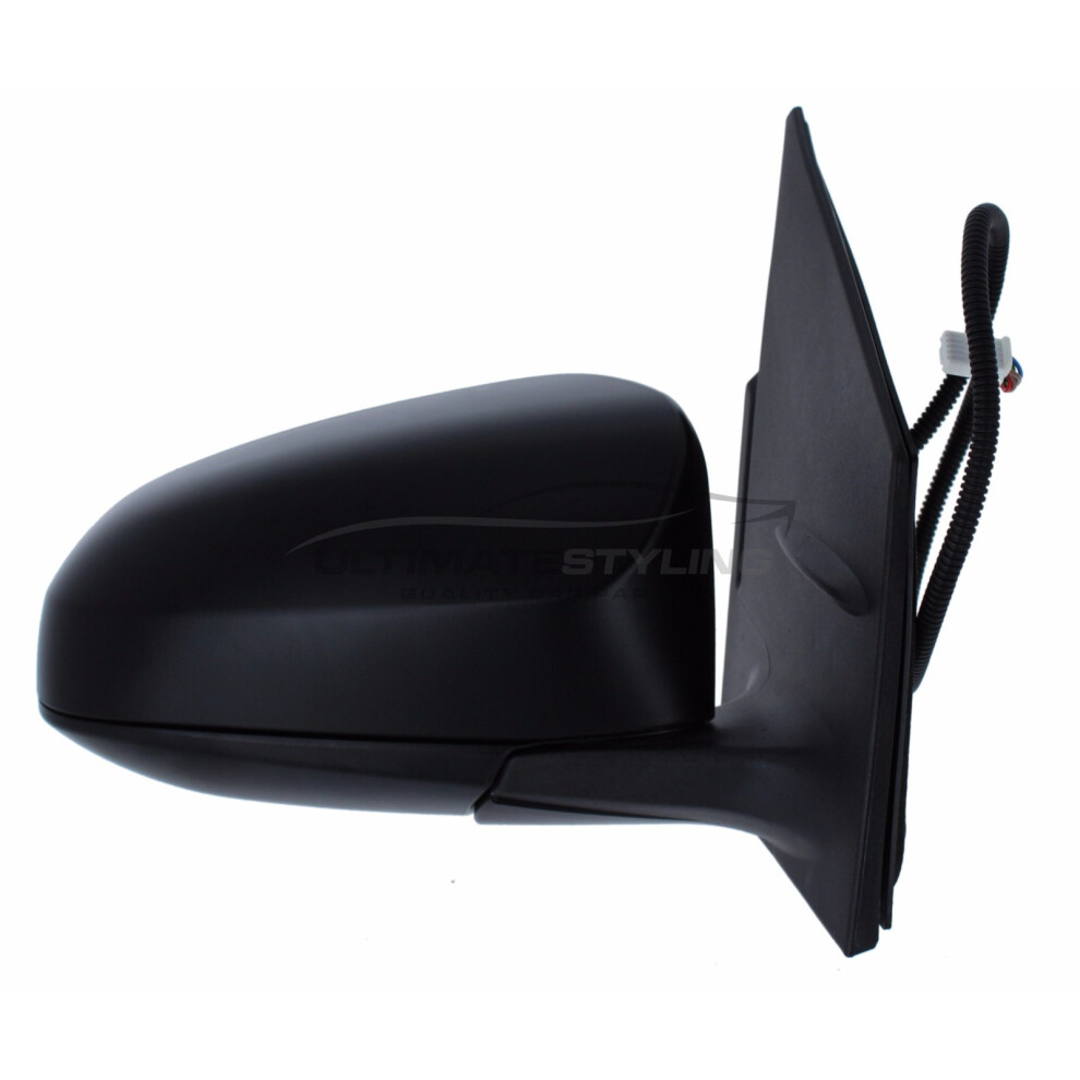 Citroen C1 Mk2 Hatchback 4/2014-> Electric Wing Mirror Drivers Side O/S Black 5057795147156