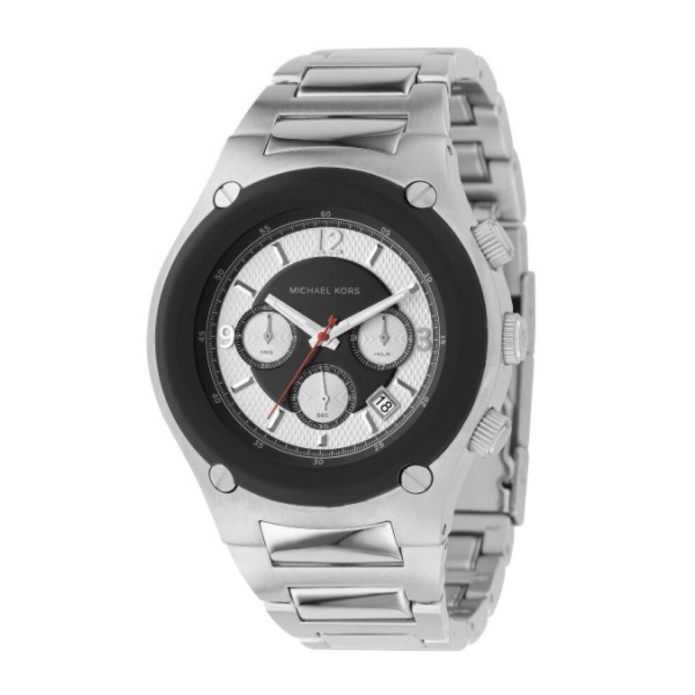 Michael Kors Mens Watch Black with Chronograph MK8101