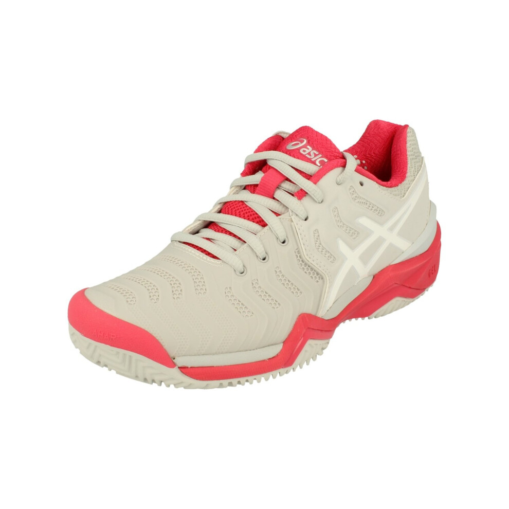 (4) Asics Gel-Resolution 7 Clay Womens Tennis Shoes E752Y Sneakers Trainers