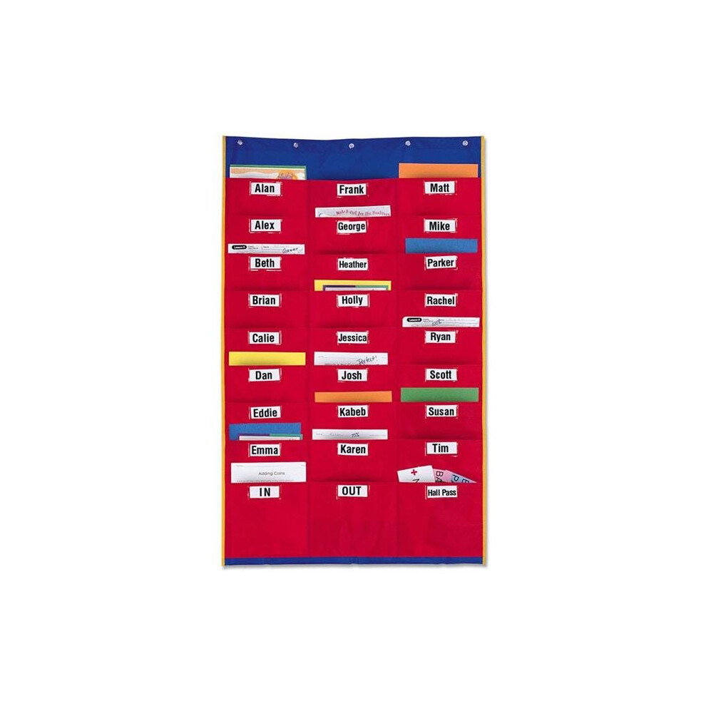 LEARNING RESOURCES LER2255 ORGANIZATION STATION POCKET CHART