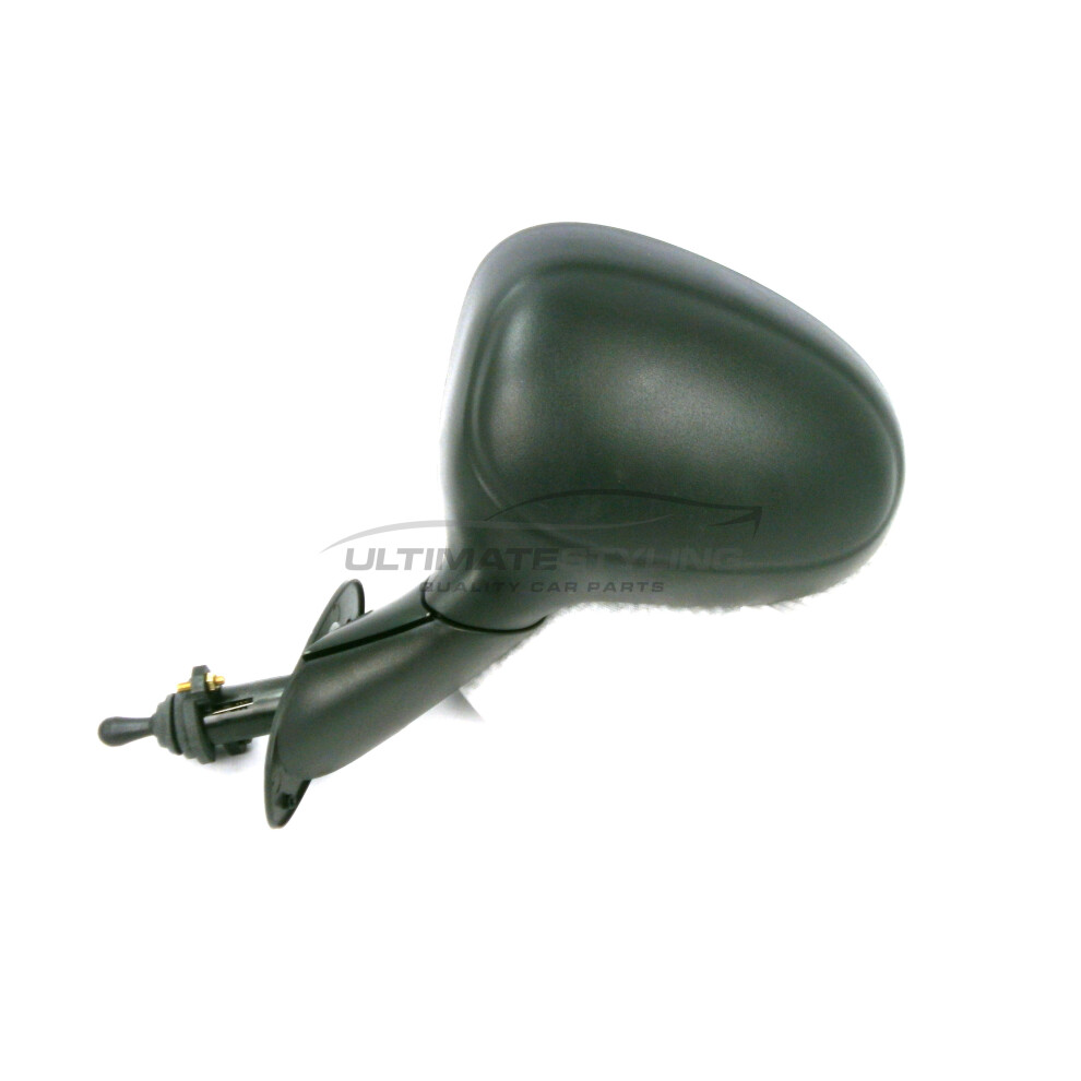 Chevrolet Matiz 1/2005-9/2005 Cable Wing Door Mirror Passenger Side N/S Black 5057795145374