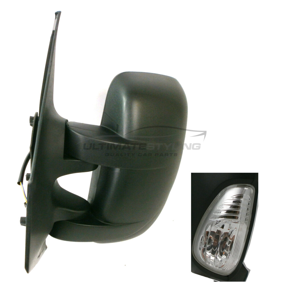 Vauxhall Movano Van 3/2010-> Manual Short Arm Wing Door Mirror Passenger Side 5057795160513
