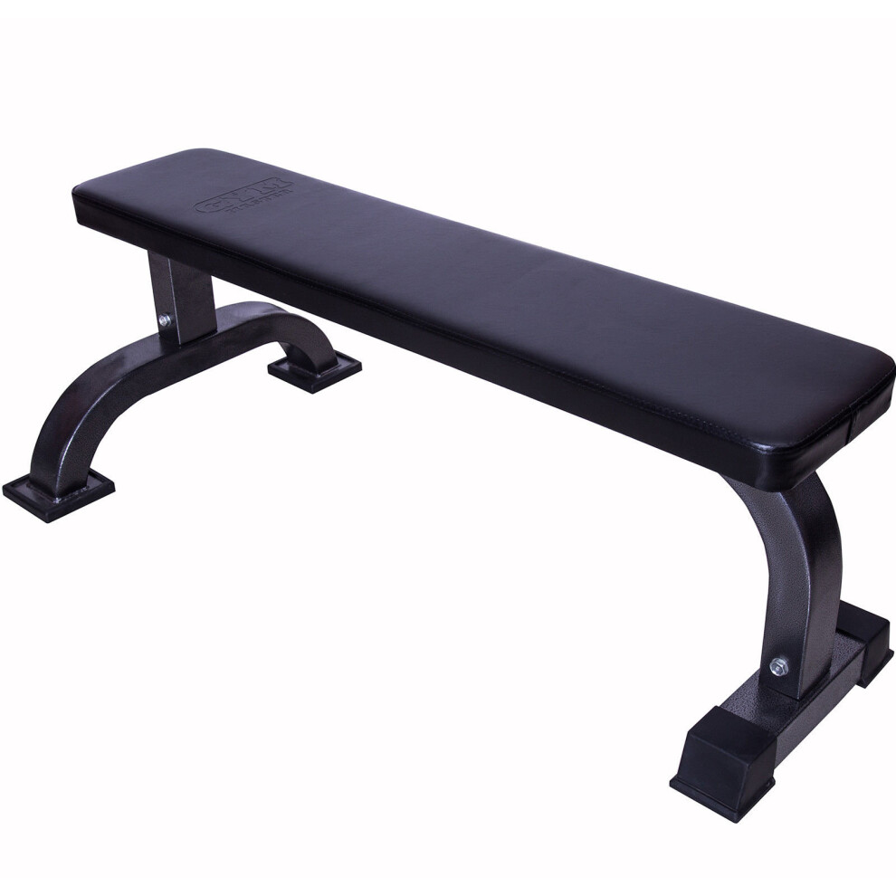 GYM MASTER Flat Weight Lifting Bench Press Home Dumbbell/Barbell