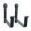 Achla SFB-02 8 in. Clamp On Flower Box Brackets 1