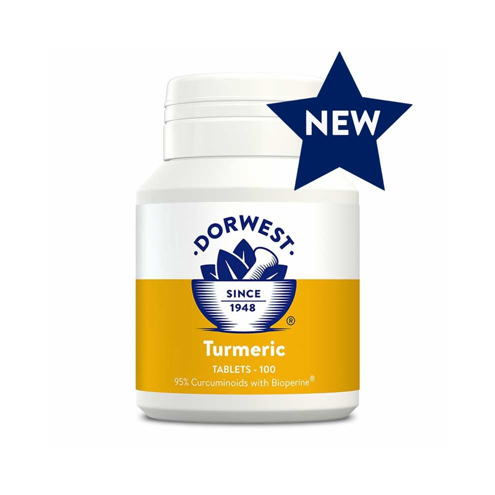 Dorwest Black Turmeric Tablets For Dogs And Cats | Size: 200Tabs - Image 3