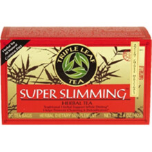 Triple Leaf Tea, Chá Triple Leaf, Chá Herbal Super Magro, Sem Cáfeina, 20 Sacos de Chá, 1.16 oz (33 g)