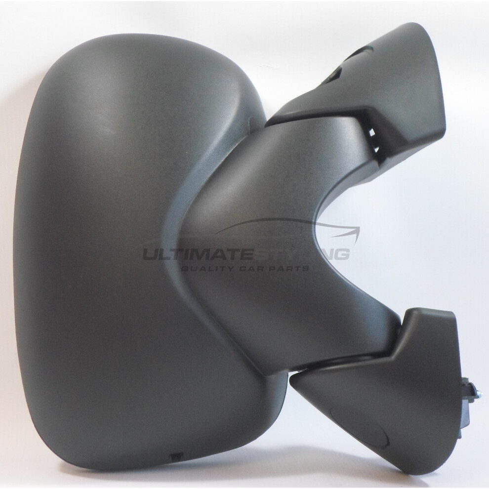 Vauxhall Vivaro Van 2001-2006 Electric Wing Door Mirror Black Drivers Side O/S-image-OPC-PN89RB-NEW