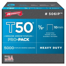 Arrow Fastener Co. .38in. T50 Staples  506IP