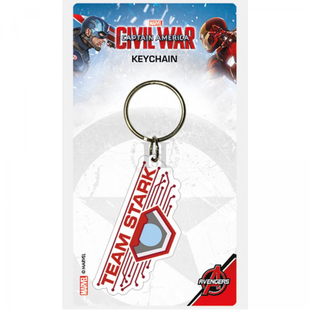 Marvel - Captain America Civil War - Team Stark Keychain